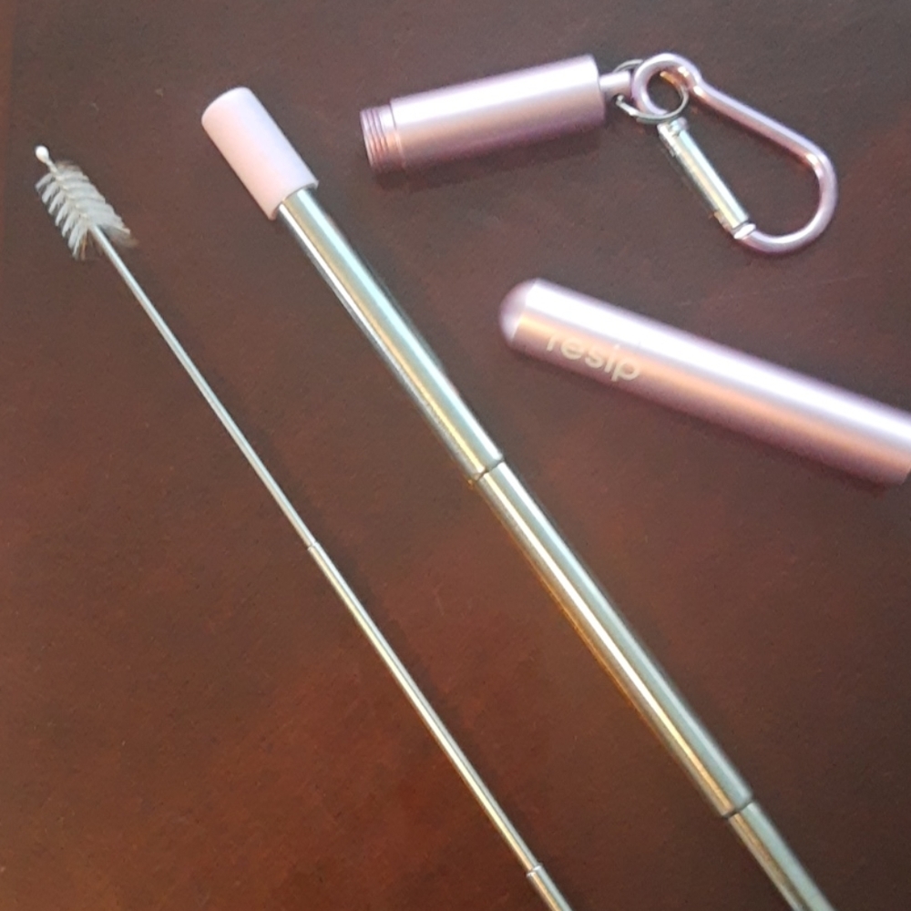 stainless steel reusable straw